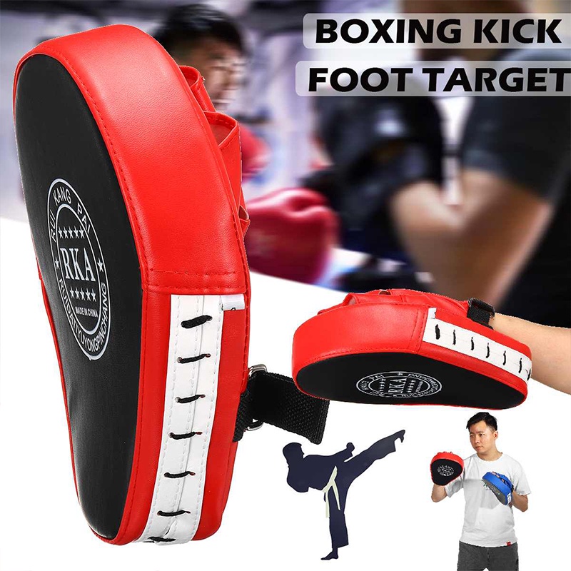1pcsKick Boxing Gloves Pad Boxing Punch Target Pad Karate Training Mitt ...