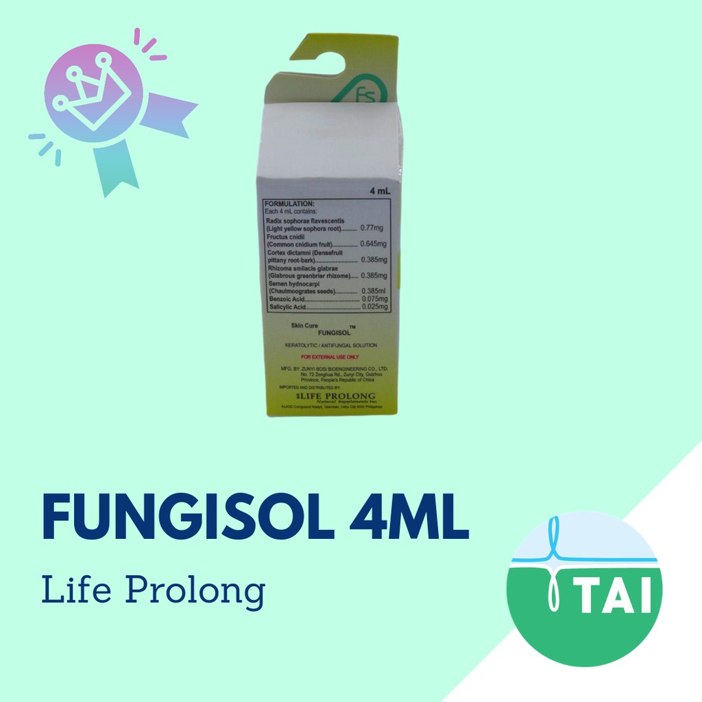 Benzoic Acid+Salycilic Acid Vial 4Ml (Fungisol) | Shopee Philippines