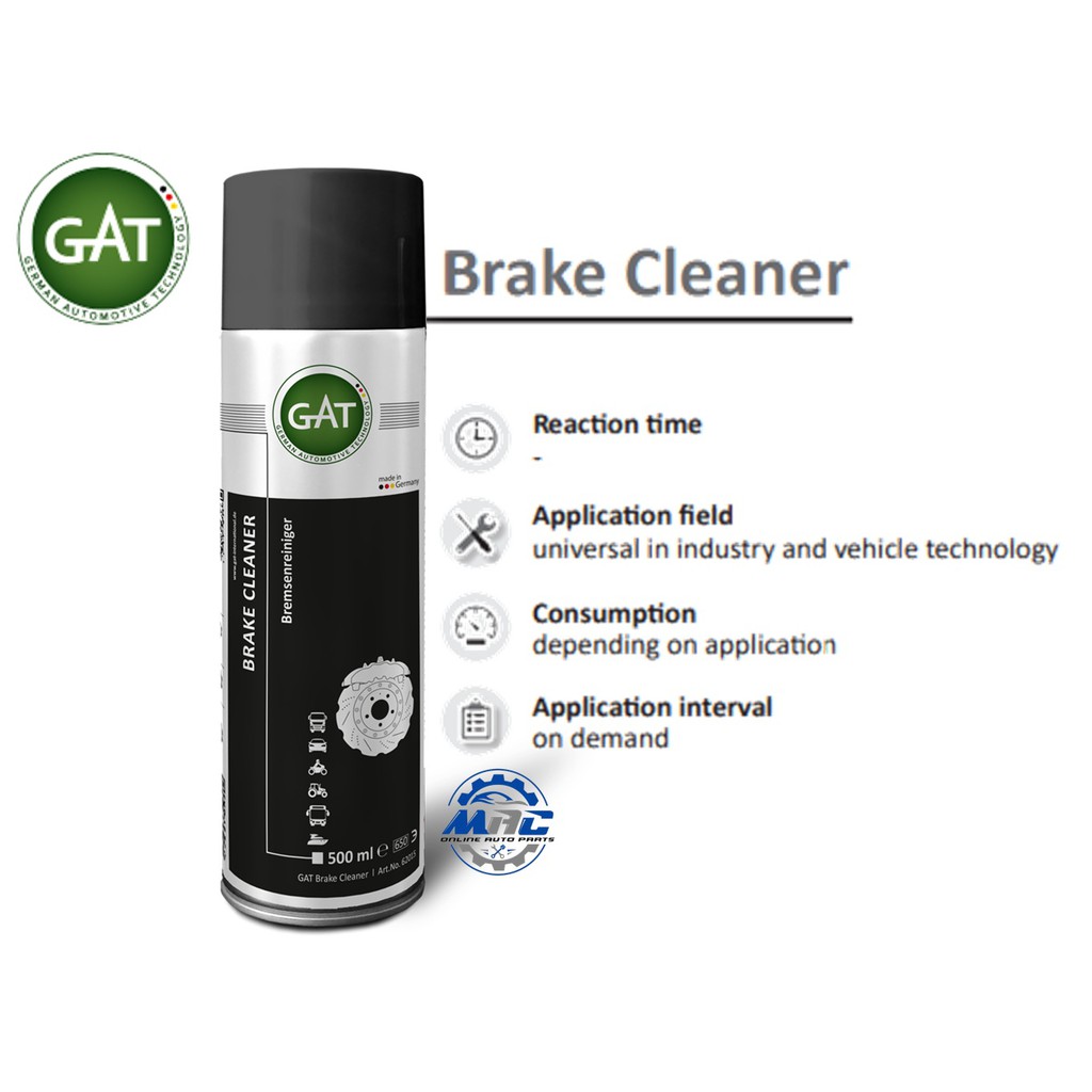 GAT Brake Cleaner 500ml