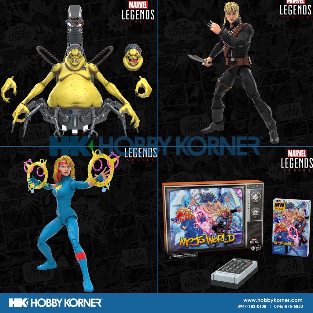 (IN STOCK) HASBRO Marvel Legends 6 Inch Scale Mojoworld 4-Pack | Shopee ...