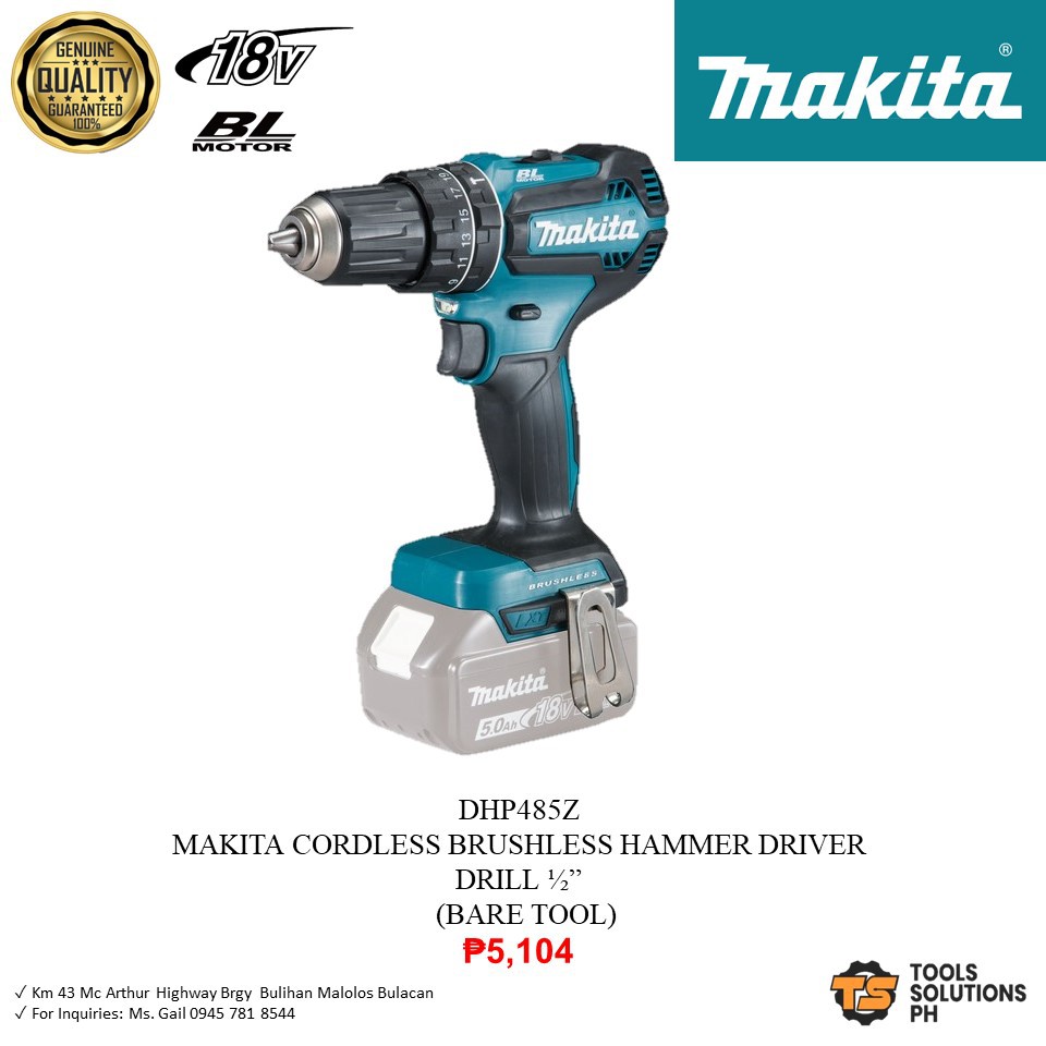 MAKITA DHP485Z 13mm 1 2 Cordless Hammer Driver Drill 18V LXT