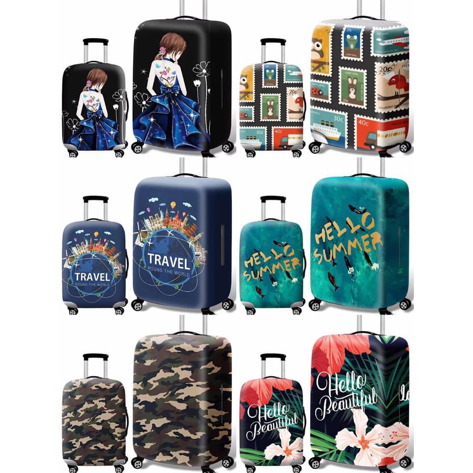 Luggage cover cheap shopee