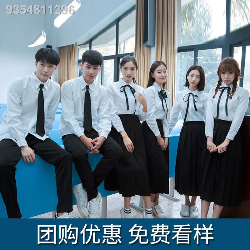 College Style School Uniform Suit Female High School Class Uniform Lady Jk  Set