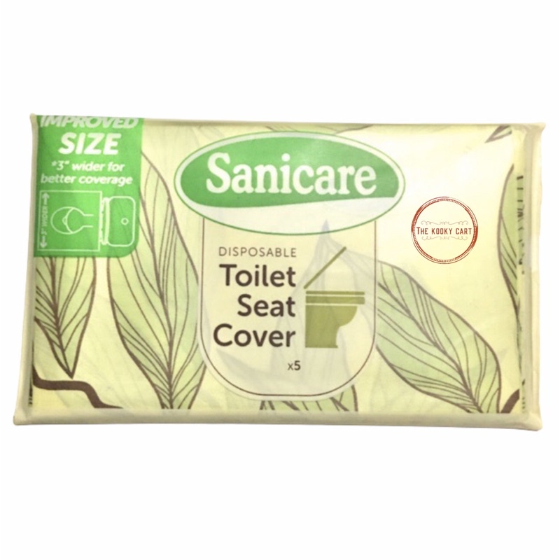 Sanicare Disposable Toilet Seat Cover (5 sheets) Shopee Philippines