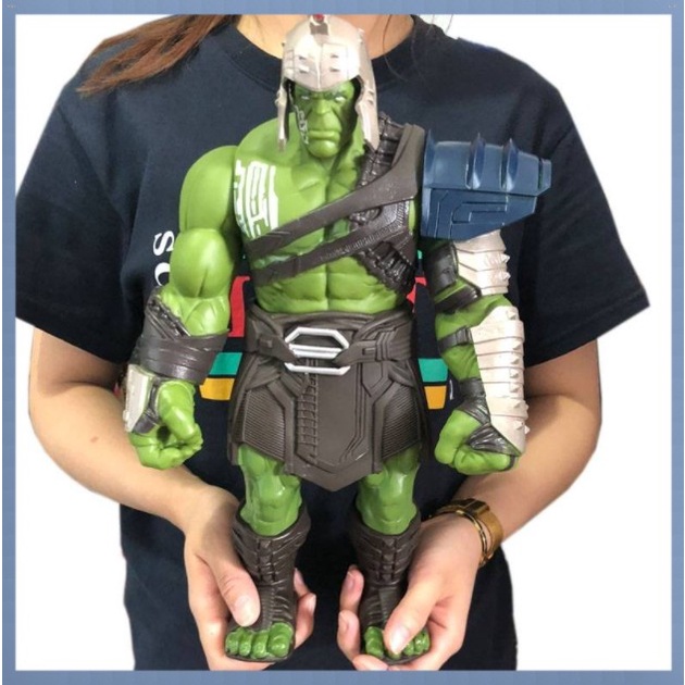Details of Marvel 35cm 42cm full size Avengers 3 Hand of Twilight Movable Hammer Axe Gladiator Hulk Marvel Action Figure Toy Gift Birthday Gift
