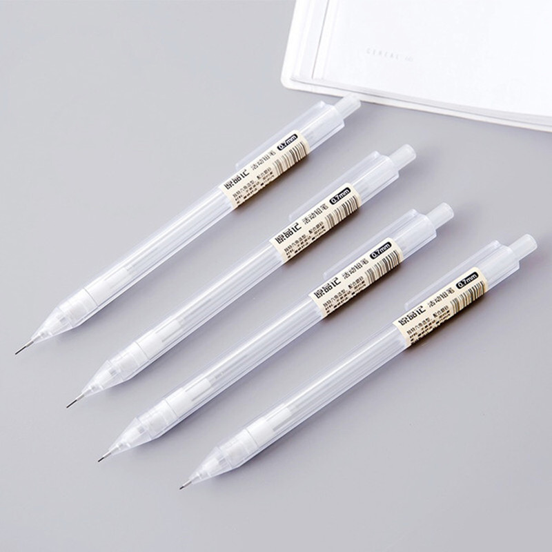 Korean Muji Mechanical Pencil 0.7mm Pupil Automatic Pen 0.5mm Hexagon