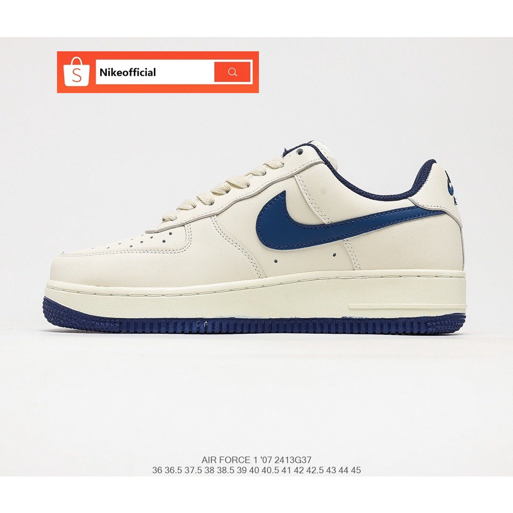 100% Original Nike Air Force 1 White Air Cushion Casual Sneakers Shoes ...