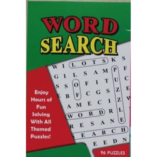 FS 490 Word Search / Word Finds / Word Hunt Puzzle Educational Book ...