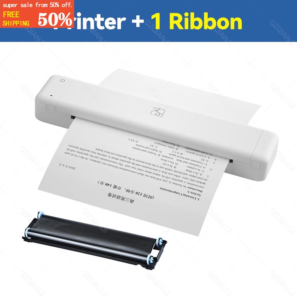 HPRT MT800 A4 Printer Wireless Black and White A4 Thermal Transfer