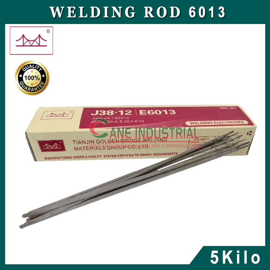 Welding Rod ORIGINAL Golden Bridge 6013 2.5 Kilo per box | Shopee ...