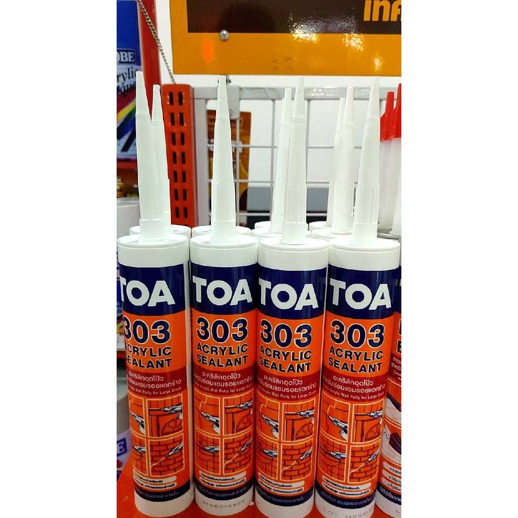 TOA Acrylic Putty 303 (Tube) | Shopee Philippines