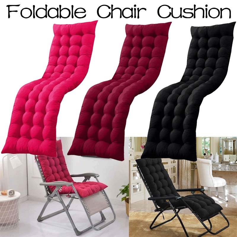 Foldable Chair Cushion Recliner chair Cushion long Chair Couch Seat