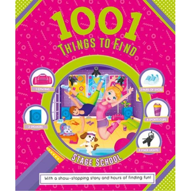 1001 Things to Find Stage School - Look and Find Activity Book | Shopee ...