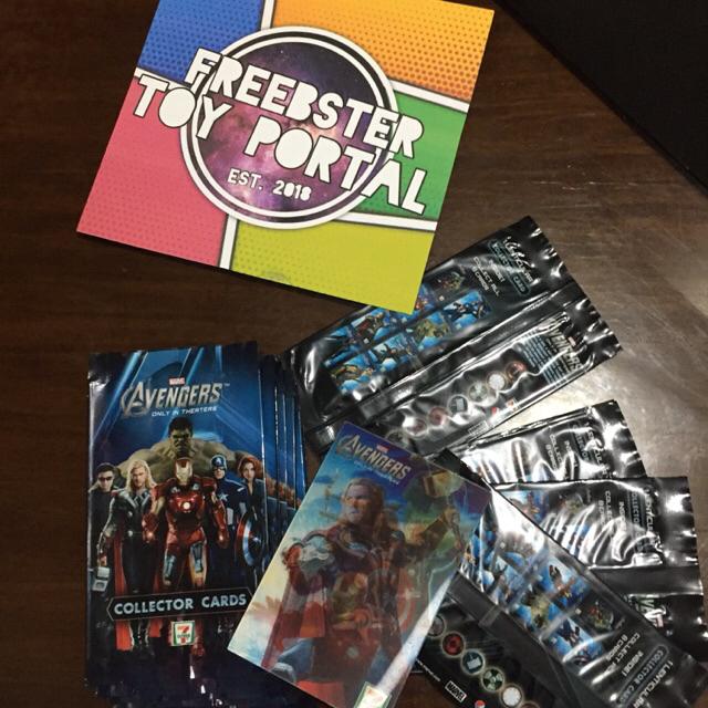 Marvel Avengers Collectibles Card Lenticular 3D from 7 Eleven