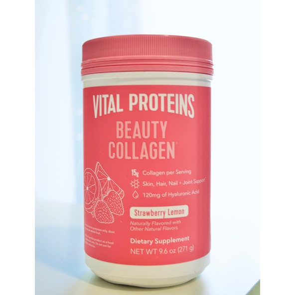 Vital Proteins Beauty Collagen Strawberry Lemon 9 6oz 271g Shopee Philippines