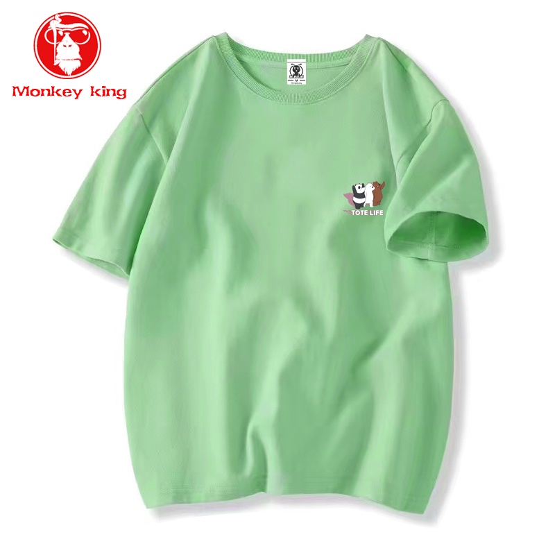 MONKEY KING COD cotton plus size tshirt for men on sale print graphic ...