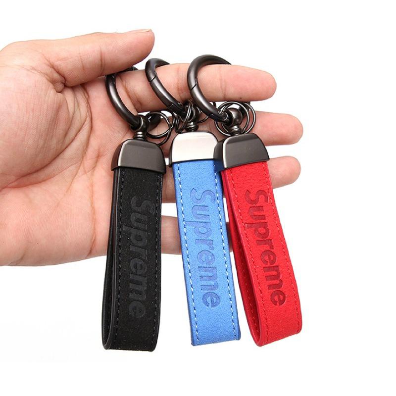 Keychain Leather Tide Brand Car Key Chain SUPRE Creative Key Car ...