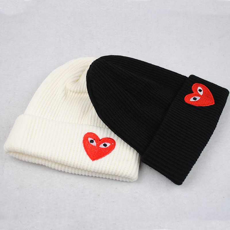 Cdg beanie outlet heart