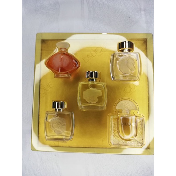 LALIQUE Miniature Perfume bottles La Collection | Shopee Philippines