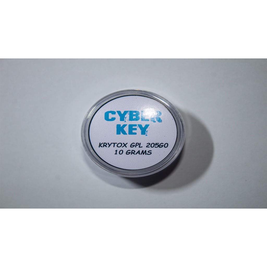 Krytox GPL 205 G0 Lubrificante Per Interruttori - Grasso Semi-fluido 10g Con Pennello Per Switch Lineari E Tattili