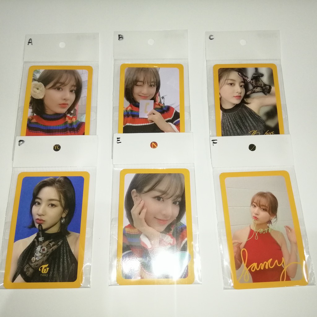 Twice Fancy You Official Album Photocards JYP Entertainment | Shopee ...