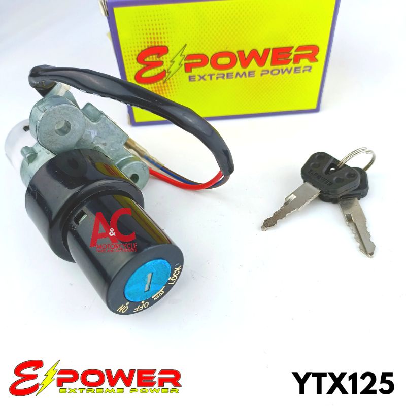E Power YTX125 Ignition Switch | Shopee Philippines