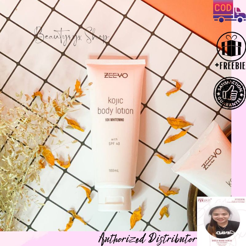ZEEVO Kojic Body Lotion 10x Whitening with SPF 40 (100ml) Shopee Philippines