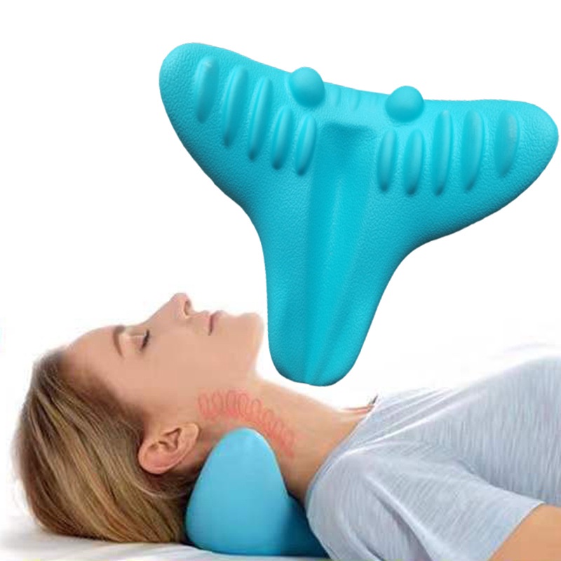 Cervical massage pillow Neck and shoulder stretcher Cervical retractor