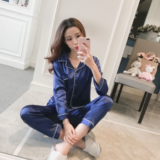 pajama sleepwear for women Satin sleep wear terno plus size pajama  loungewear sleeping clothes