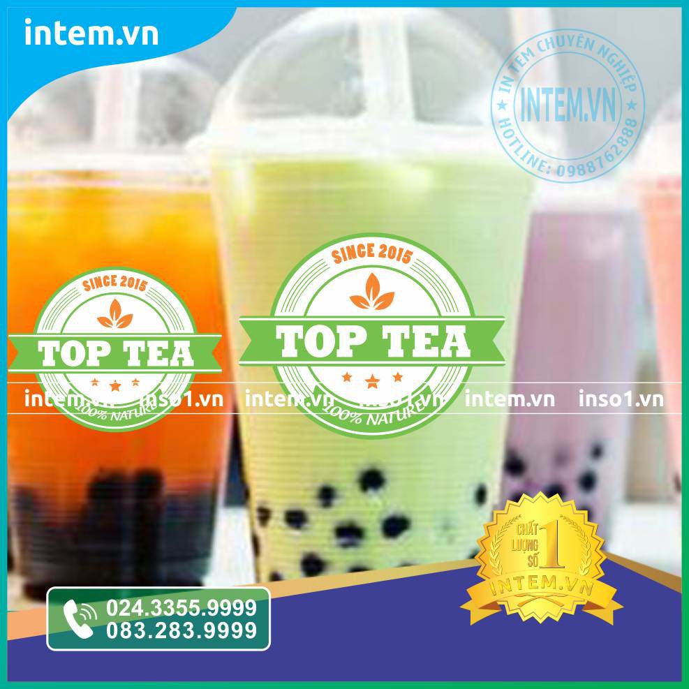 STICKER STICKER MILK TEA, LY CAFE | Shopee Philippines