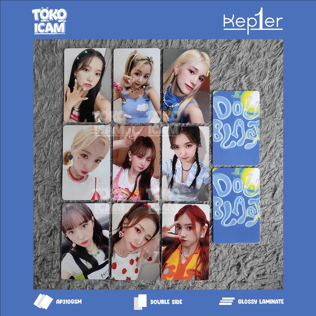 Kep1er Photocard | Up Doubleblast Selca Selfie ver 1 | Yujin Bahiyyih ...