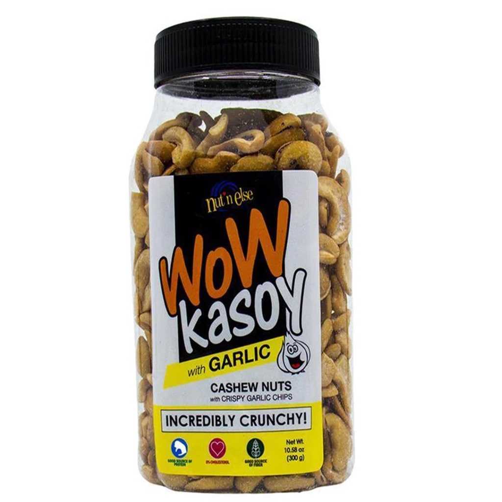 Nut N Else Wow Kasoy with Garlic ( Cashew Nuts with Crispy Garlic Chips