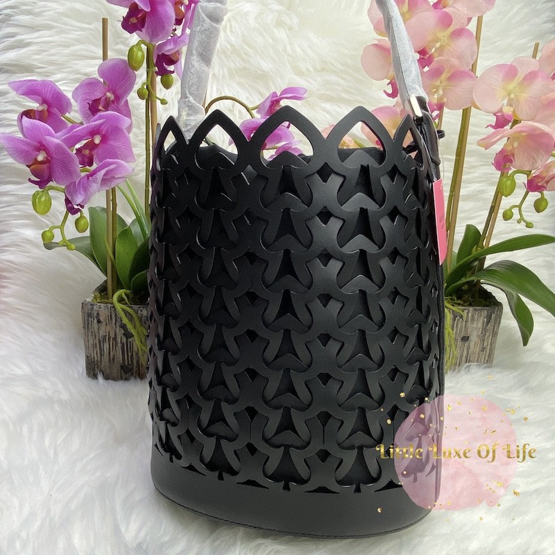 100 Authentic Kate Spade Dorie Medium bucket bag BLACK Shopee Philippines