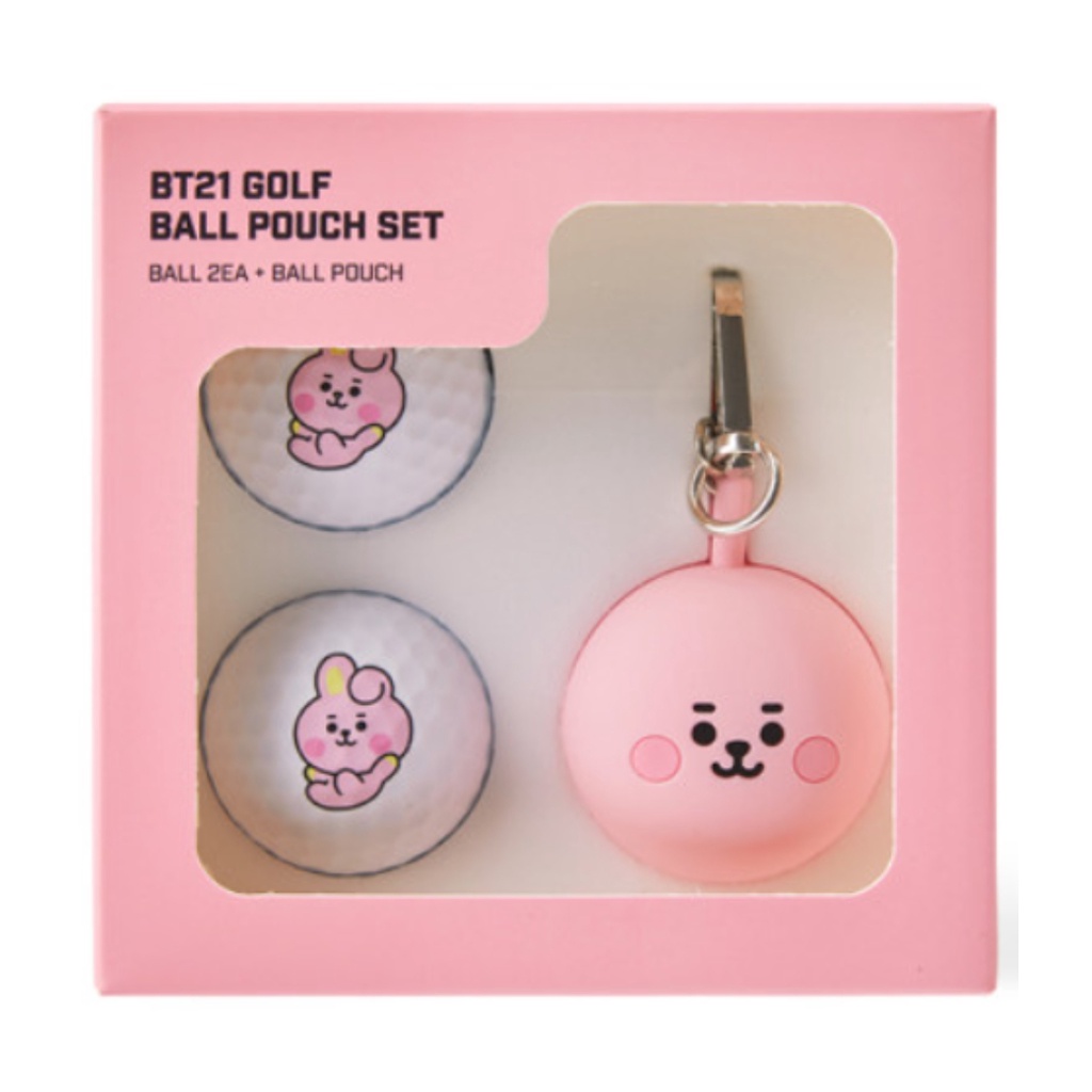 Line Friends BT 21 COOKY Baby Golf Ball Pouch Set | Shopee Philippines