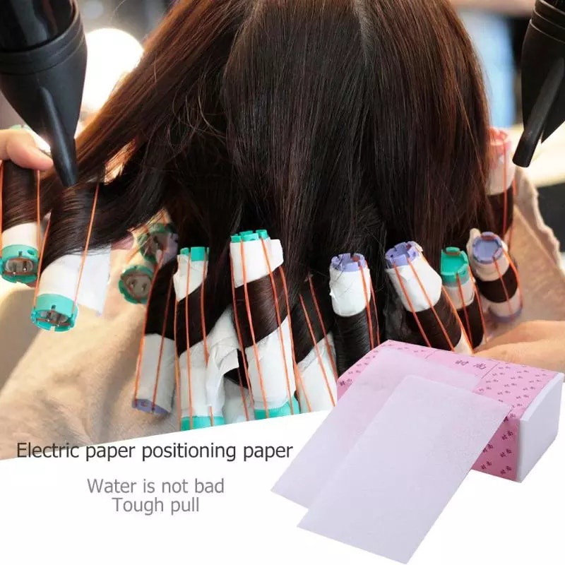 100 PCS SALON HAIR PERMING PAPER HAIR CURLER /PERM PAPER ELECTRIC ...