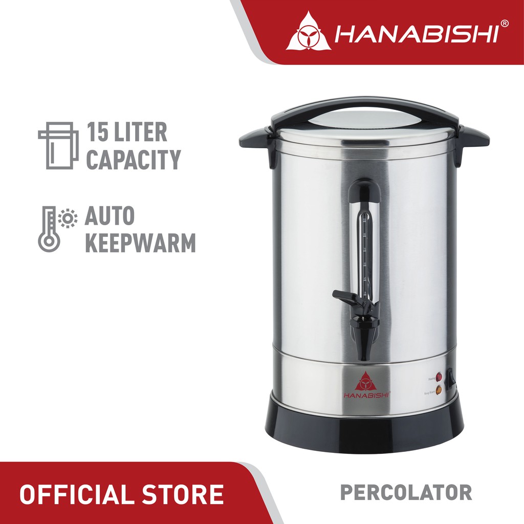 Hanabishi Percolator 15 L HPERCO15SS Shopee Philippines