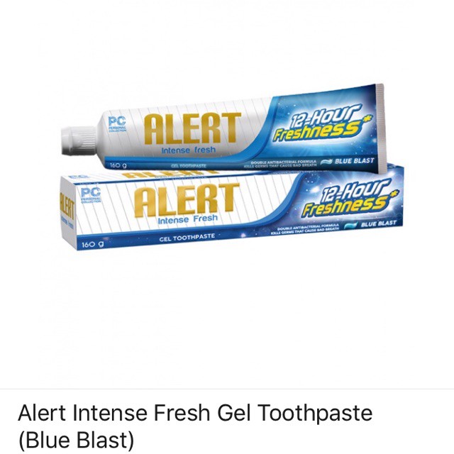 ALERT TOOTHPASTE BLUE BLAST 160G | Shopee Philippines