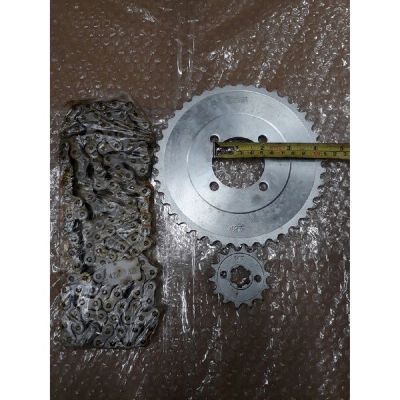 CHAIN AND SPROCKET SET (RAIDER 150 NEW BREED,RAIDER 15OFI OLD MODEL) Shopee Philippines