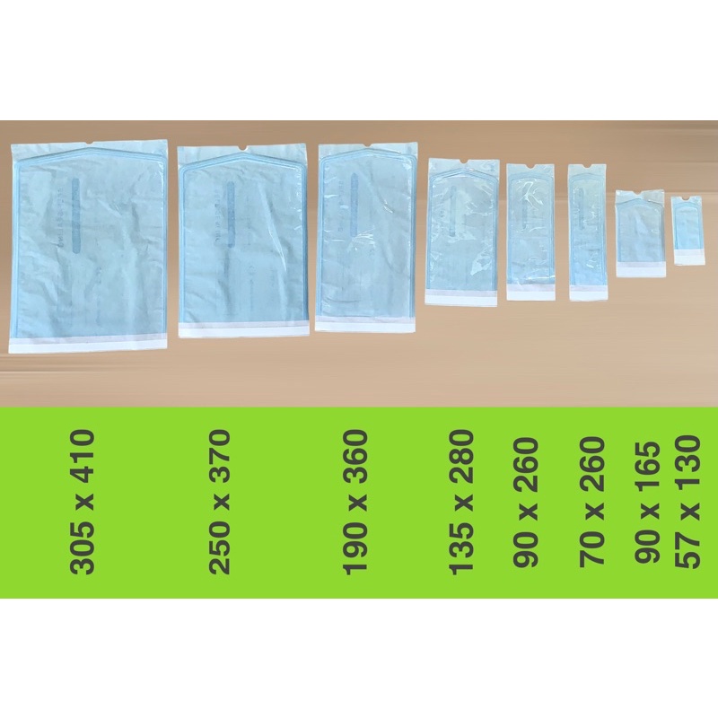 Sterilizing Pouch/ Self Sealing / Heat Sealing/ Autoclavable Pouch