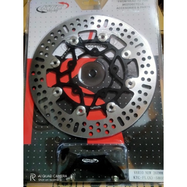 KTC racing front disc disc 260mm pnp bracket set vario new 150/KTC ...