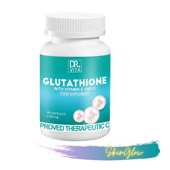 Dr. Vita Glutathione with vitamin E and C - white Capsules