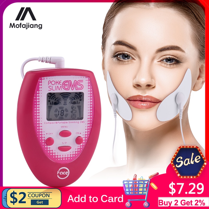 Electric EMS Microcurrent Face Lift Massager Machine V Shape Reduce