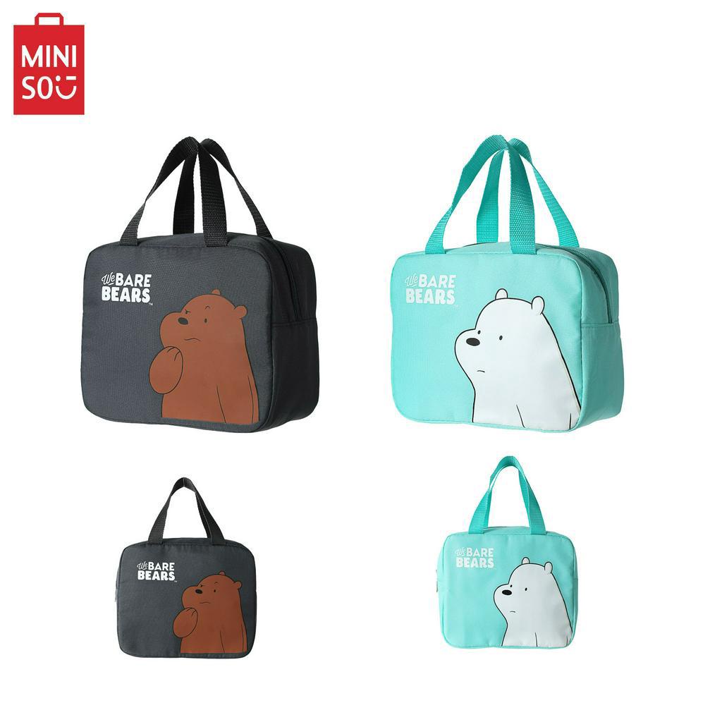 MINISO We Bare Bears Lunch Bag Shopee Philippines