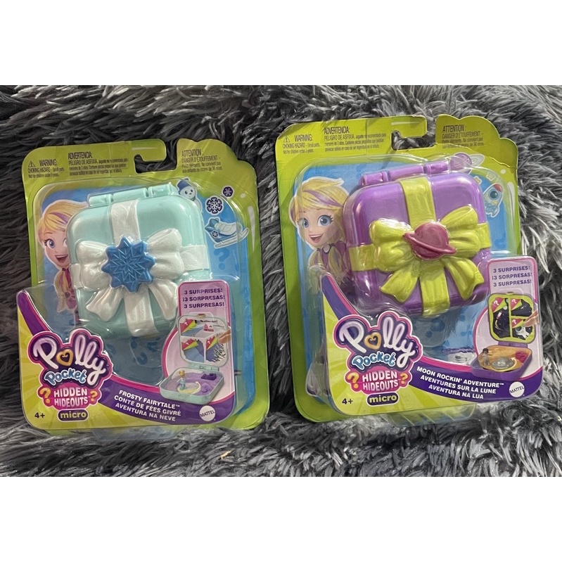 Polly Pocket Hidden Hideouts frosty fairytale moon Rockin Playset for Kids Shopee Philippines