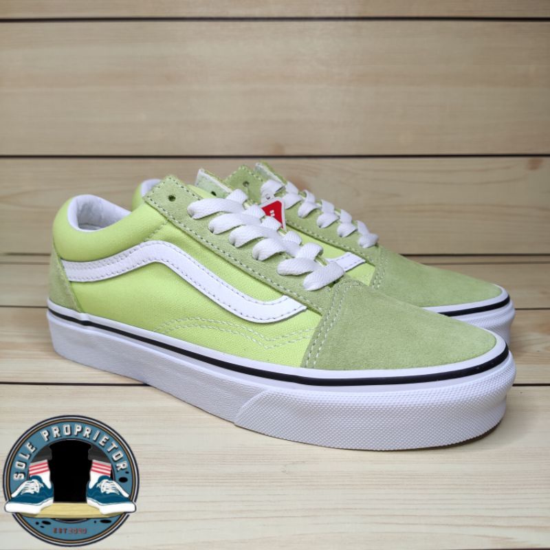 Vans old skool sharp hot sale green