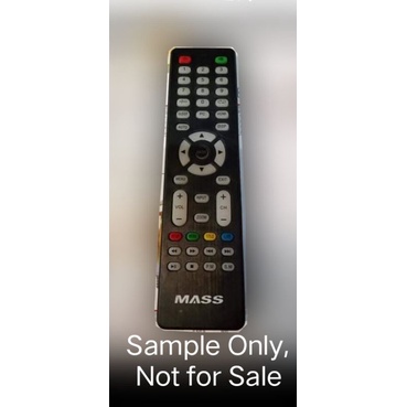 Remote for MASS LED TV | Shopee Philippines
