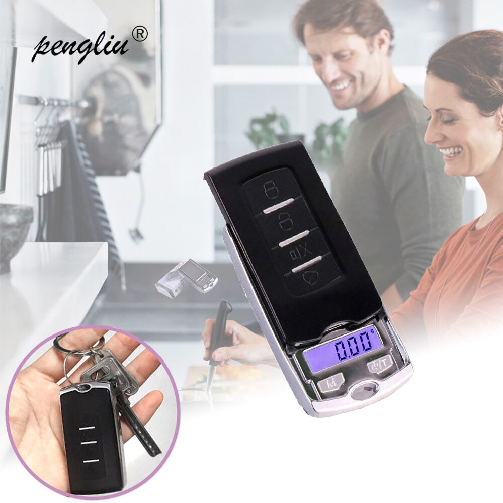 Mini Car Key Electronic Digital Pocket Cract Scale 200g/100g*0.01Gdigital Scales Weight Balance