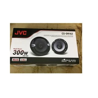 JVC CS-DR162 - 6.5 2-Way Car Speakers, 300W Peak Power