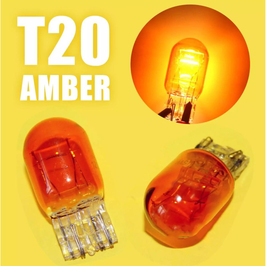 1Pc T20 Bulb Double Contact Pin Koito 12V 21/5w Brake Light Tail Light
