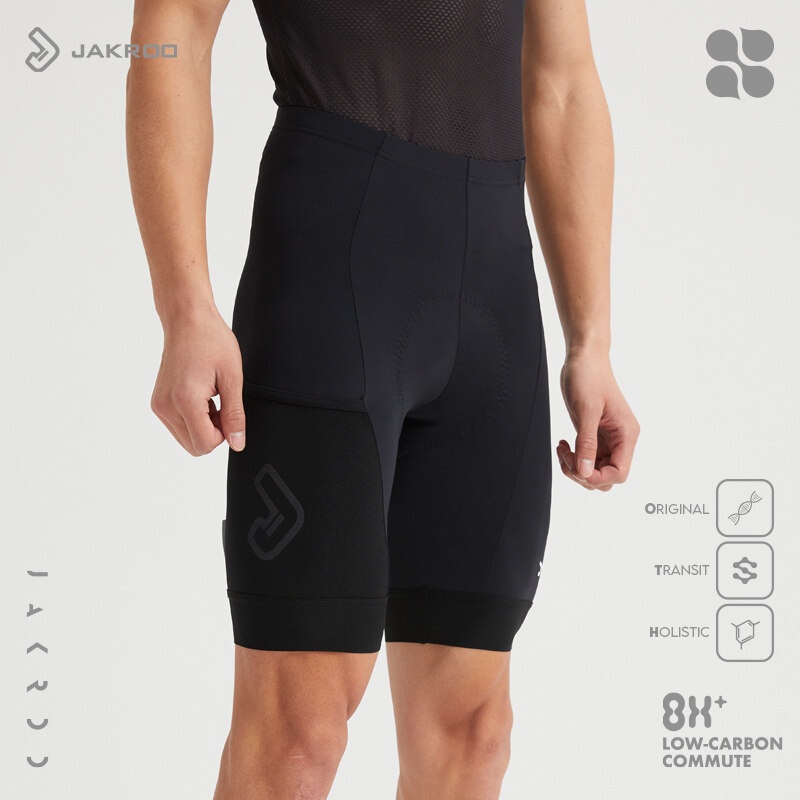 X-TIGER Men's Cycling Shorts With Back Pocket,5D Gel Padded Bike Shorts For Men,Mountain Road Biking Riding Half Pants Tights